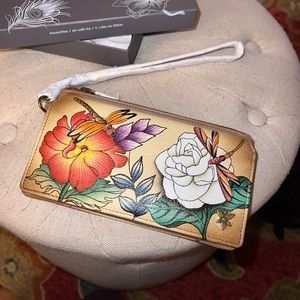 Anuschka Wristlet.  NIB.